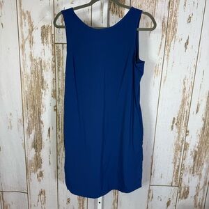 The North Face, Royal Blue Mini Dress Flash Dry. Size Medium. Pockets.